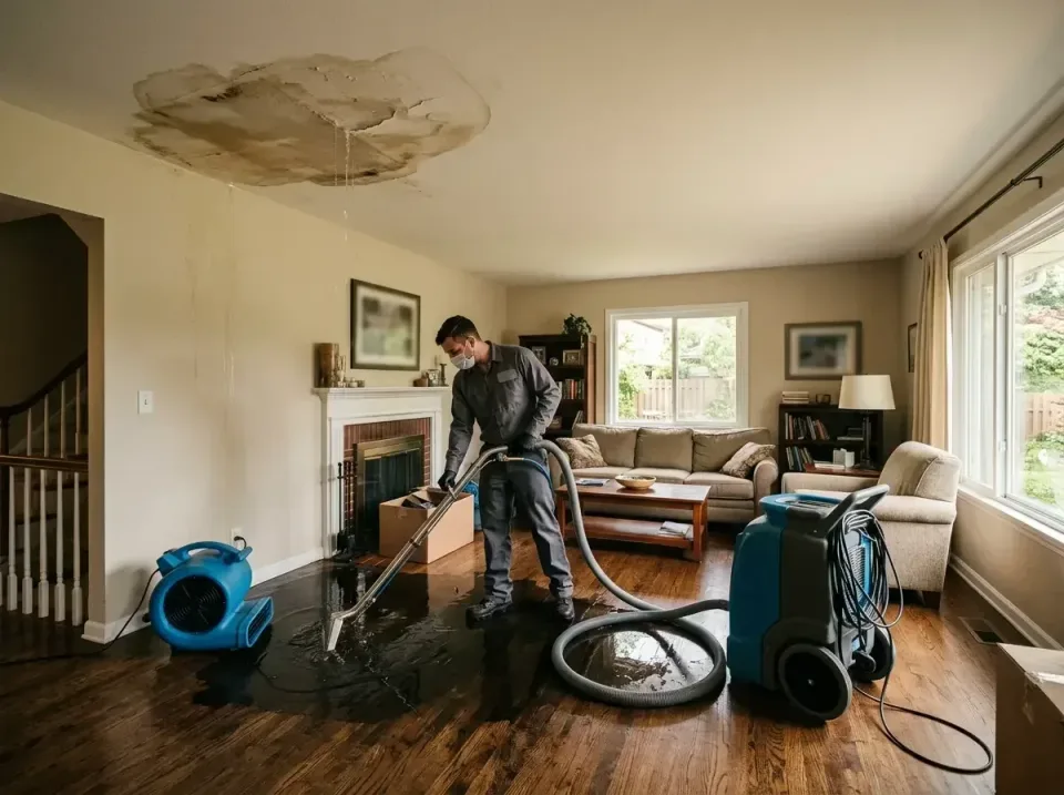 attic-pipe-burst-ceiling-drip-008 — frequently asked questions, Water Damage Restoration & Carpet Care in Mansfield Center,…